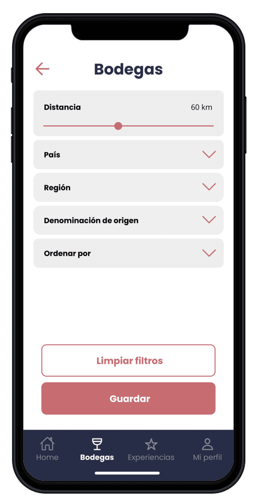 Enolovers.app buscar bodegas